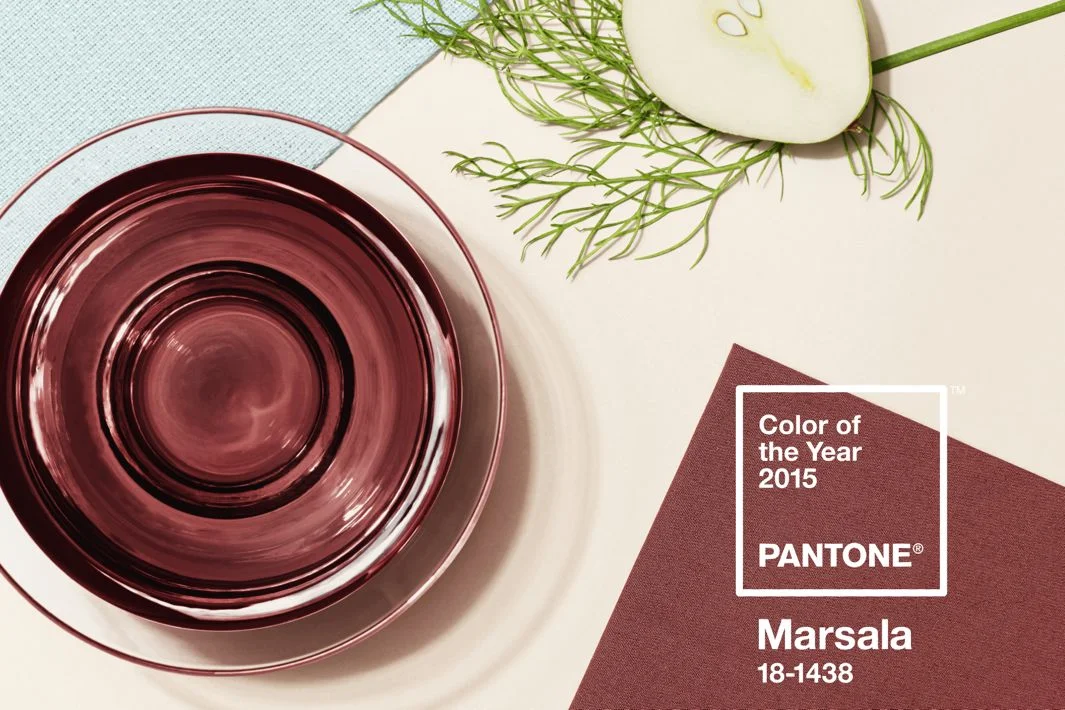 Pantone colour of the year 2015 Marsala
