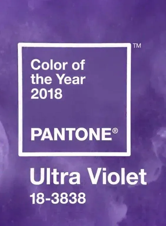 Pantone Ultra Violet swatch