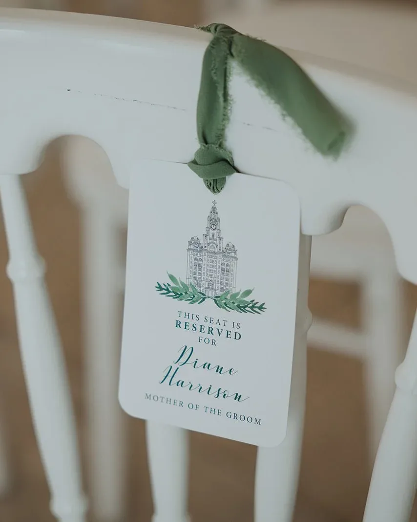 Elegant Sage table plan signage
