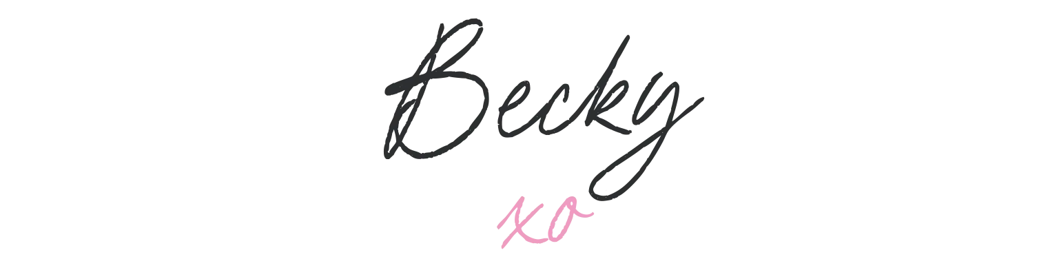 Becky's signature