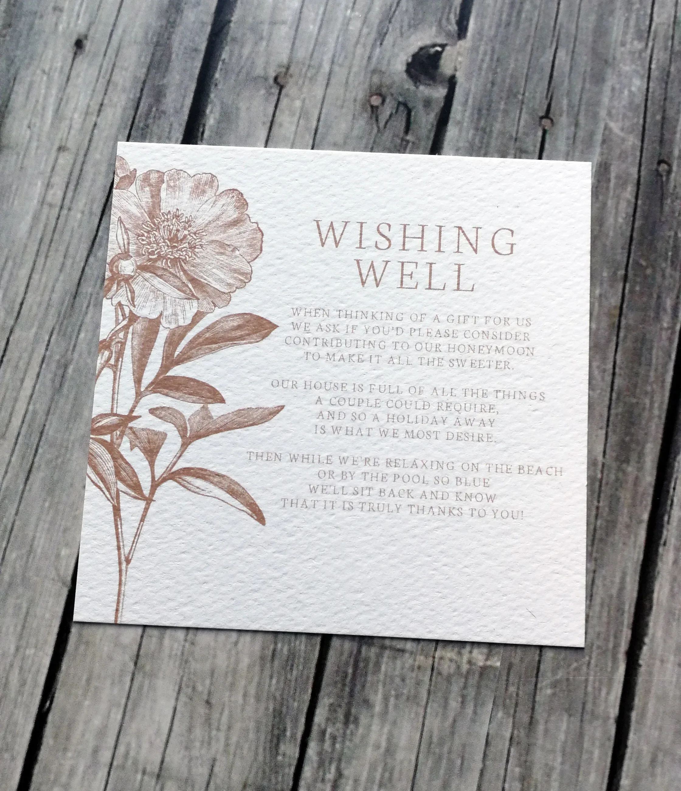 Wishing well illustration