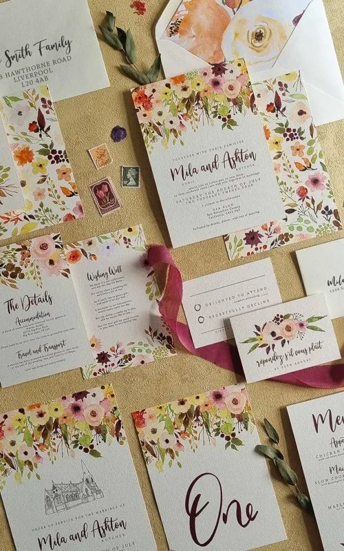 The Autumn Floral Collection