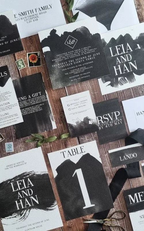 The Black Brushstrokes Collection