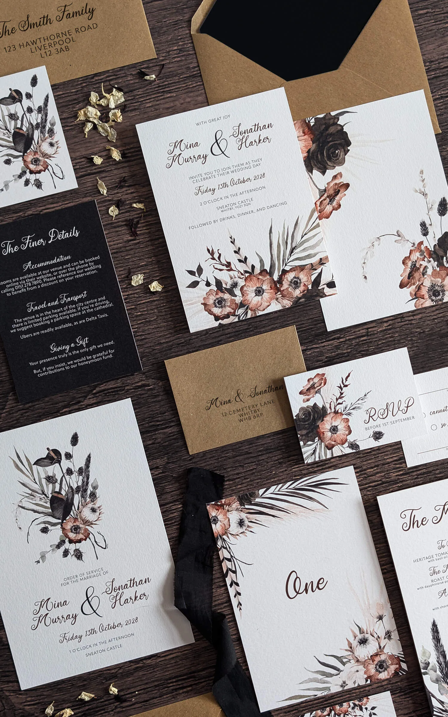 The Noir Boho Collection