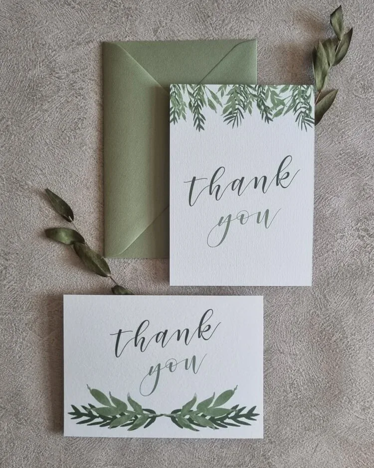 Thank You Cards