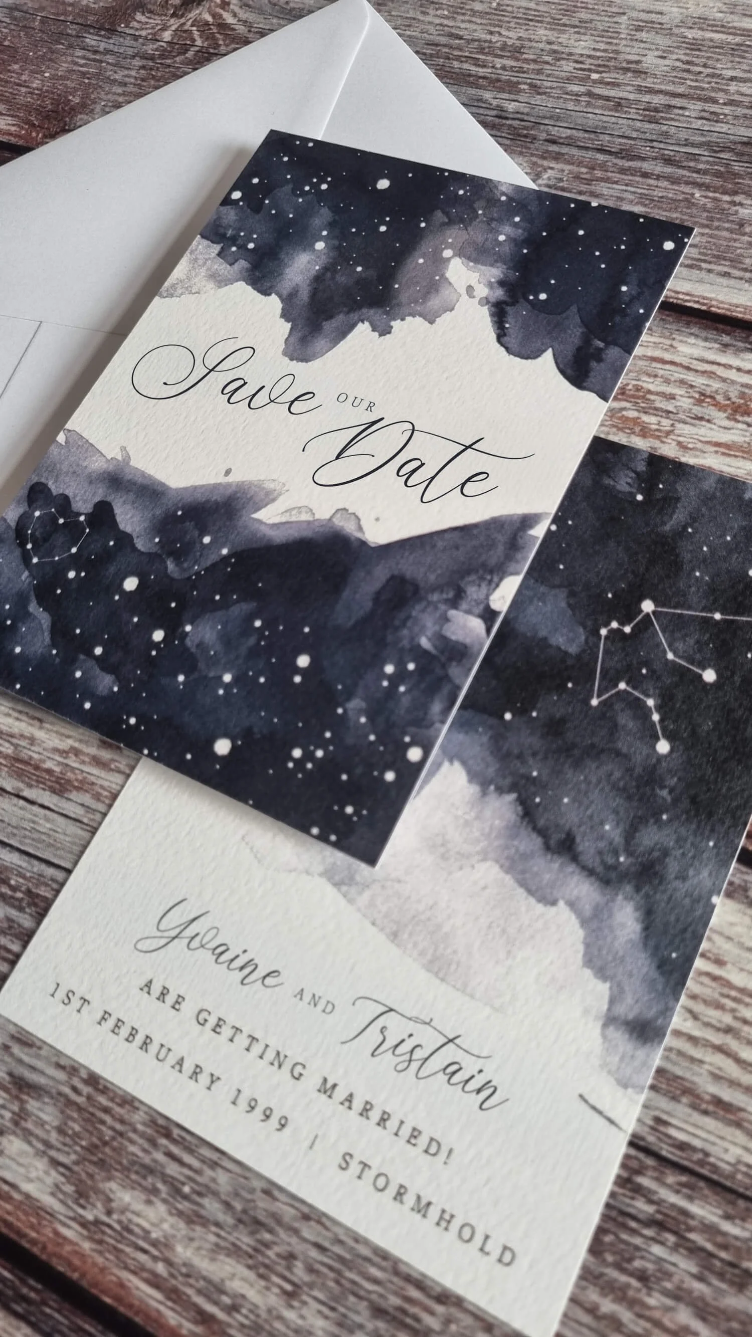 Starry Night Save the Dates