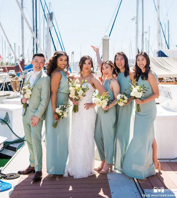 Classic matching attire